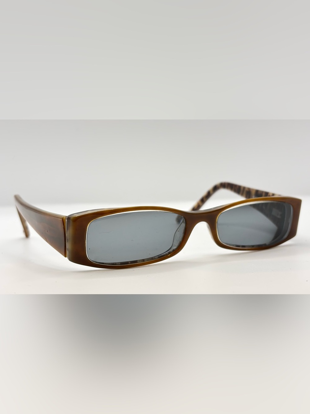 Jill Stuart JS193A-1 Brown Oval Sunglasses Frames Only